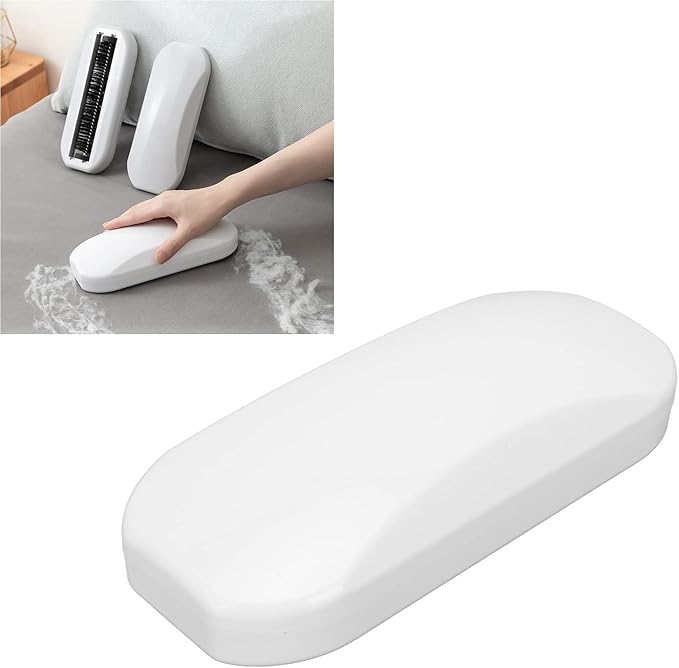 Handheld Carpet Sweeper, Manual Push Debris Collector Crumb Sweeper for Table Bed Sheet Clothes Sofa