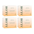 ALŌH Skin - Softening Sanitizing Hand Wipes – Sweet Orange Bergamot - 4 Boxes of 20 Individually Wrapped Wipes (80 wipes)