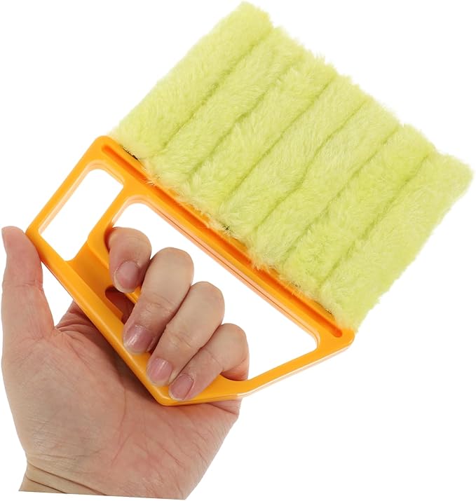 2Pcs Window Blinds Cleaning Brush Durable Handheld Cleaner for Deep Gaps Removable Brush Head for Easy Maintenance for Window Shutters and Blinds Cleaning