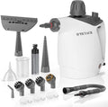 Handheld Steam Cleaner, Steam Cleaner with 16 PCS Accessory & Safety Lock, 500ML Capacity, Multi-Surface Deep Cleaning for Home, Car, Bathroom, Grout, Floor, Window (White)