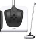 FMART FM-009 Cordless Electric Floor Sweeper — Lightweight One-Hand Operation with Flexible Handle, Quiet Design, Powerful High-Speed Edge Brush, for Hard Floors, Corners & Low-Pile Carpets