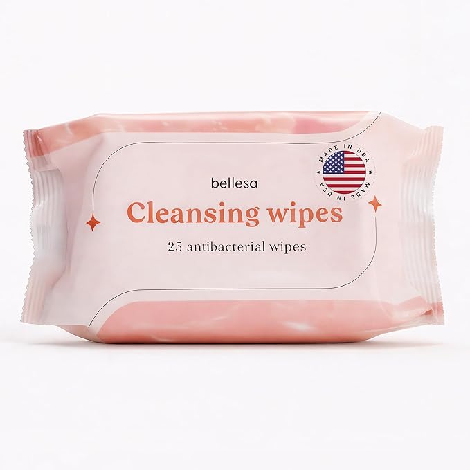 BELLESA Cleansing Wipes |Toy Cleansing Wipes | Personal Hygeine Wipes | Reusable