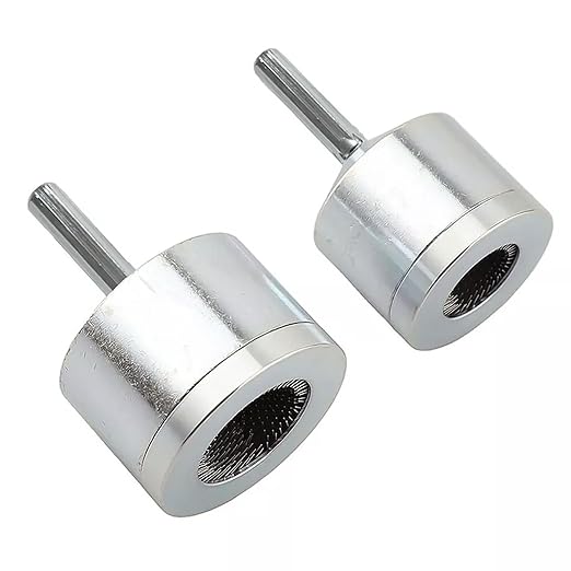 1/2" & 3/4" Metal Copper Pipe Cleaner, Copper Tube Pipe Cleaning Brush and Heavy Duty Tube Cleaning Brush for Professional Plumbers and Industrial Purposes