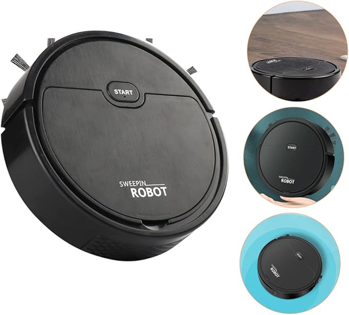 Mini for Home Multi-Functional Sweeping and Mopping Smart Automatic for Hard Floors and Carpets Compact Design