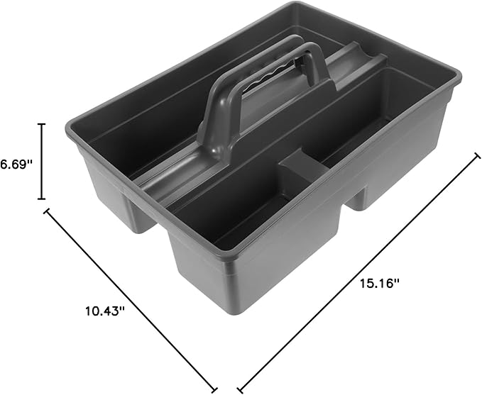 Hand-held Cleaning Tool Organizer Versatile Cleaning Supply Bucket for Home Kitchen and Bathroom for Rags Sprays and Scrapers Convenient Storage