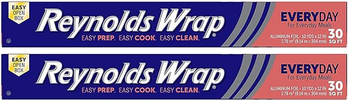 Reynolds Wrap Aluminum Foil (30 Sq Ft (Pack of 2))