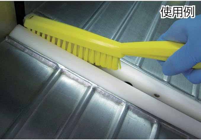 Vikan 41955 Brush,Narrow Hand,Stiff,11" x .75",PP/PBT,White