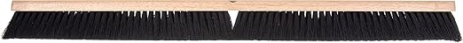 SPARTA Flo-Pac Tampico Floor Sweep, Floor Brush for Cleaning, 36 Inches, Black