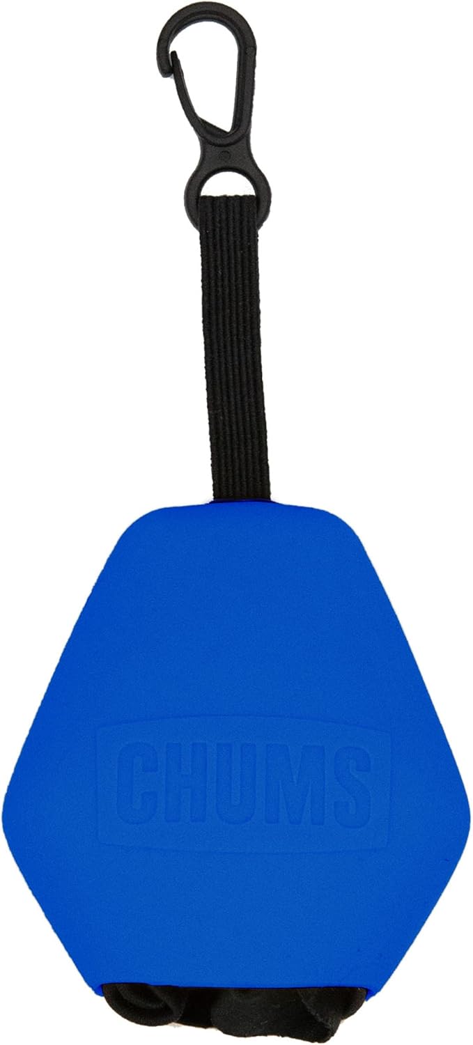 Chums Pouch XL Microfiber Lens Cloth - Portable Lens & Screen Cleaner Cloth Keychain (Aqua)