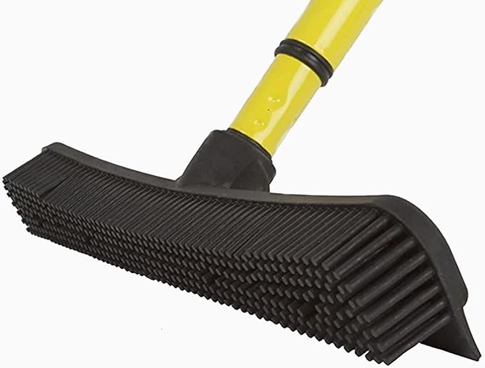 Dutch Rubber Broom 12 Head- 12 Inches Rubber Broom Head Only Fits Any Handle! by DATCH