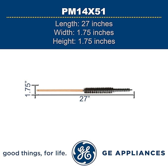 GE Appliances PM14X51 Genuine OEM Coil Cleaning Brush for Refrigerators
