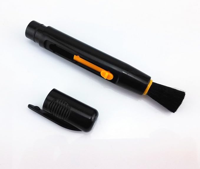 yueton?Pen Shape Double Ended Retractable Adjustable Button Cleaning Brush Mini Handheld Portable Magic Brush Cleaner Dusting Brush