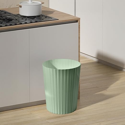 Trash Can - Small Waste basketbin - 2 Gallon- for Office,Home,Bathroom,Kitchen - Green