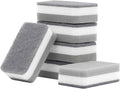 Kitchen Cleaning Sponges, 6 Pack Heavy Duty Scrub Sponges Cleans Fast Non-Scratch Sponge for Washing Dishes and Cleaning Kitchen (Grey)