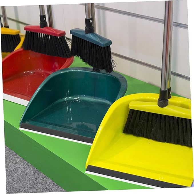 ABOOFAN 4pcs Rubber Dustpan Lip Replacement Strips Soft Edge Seal for Dustpan Rectangle Shape Weather-Resistant for Home and Office Cleaning