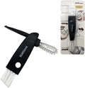 Tiny Cleaning Brush-Mini Multi-Functional Crevice Cleaning Brush, Water Bottle Cleaning Tools for Bottle Cup,Nursing Bottle Cup-1 Pack (Black)…