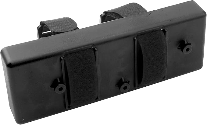 1Pcs ShareGoo Plastic RC Car Battery Tray Case for 2S Lithium & 7.2V NiMH Battery Compatible with Axial SCX10 RC4WD D90 Traxxas TRX-4 1/10 RC Car (Black)