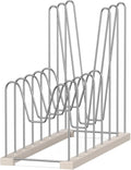 Plastic Bag Drying Rack, Reusable Bag Drying Rack for Silicone Bag & Ziploc Bag, Bottle Dryer Rack for Gloves & Glasses, Pan Lid & Cutting Board Organizer
