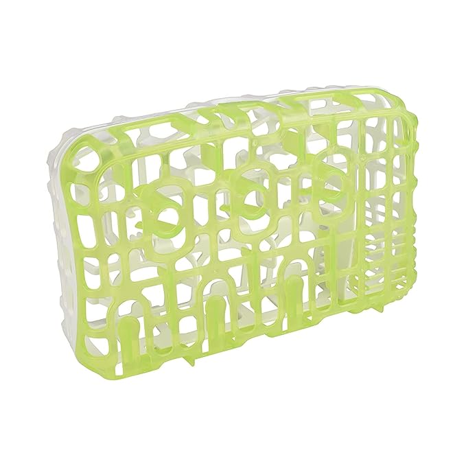 Dr. Brown's Universal Baby Bottle Drying Rack with Dishwasher Basket