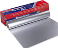 18" x 500" (1 Pack) Standard Aluminum Foil Roll - Food Service Aluminum Roll - Commercial Grade Disposable Foil Roll for Food Service Industry and Home Use
