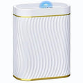 steo spce Automatic Motion Sensor Bathroom Small Trash Can with Lid, 2.6 Gallon Touchless Slim Garbage Can, Smart Waterproof Trash Bin for Bedroom, Restroom, Living Room, Office