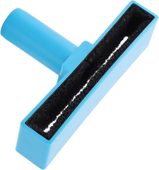 Ceiling Fan Blade Cleaner Duster, Fan Blade Cleaning Tool with Washable Brush Attachment, ABS Ceiling Fan Duster for Home Use, Reaches High Blades Without Ladder (Sky Blue)