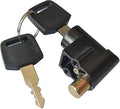 Universal Battery Box Lock for Electric Vehicles - Anti-Theft Metal Replacement Lock with 2 Keys, Fits E-Bike, Electrombile & Motorcycle