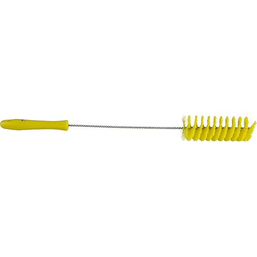Vikan 53796 Tube Brush,2",PP/PBT,Yellow