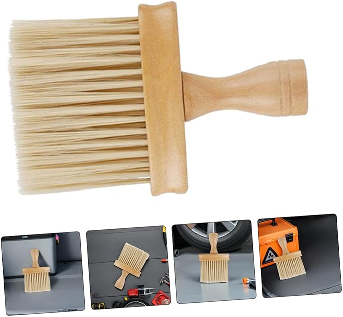 3pcs Car Air Vent Cleaning Brush Set – Soft Small Vent Brushes for Automotive Interior Dusting and Narrow Crevice Cleaning