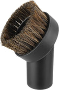 Round Soft Horse Hair Vacuum Brush Attachment For Shark Vacuum Brush Attachment, Vacuum Attachments & Brushes, For Multiple Household Vacuums Cleaners(1-3/8'' Vacuums Dusting Brushs)