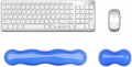 Wrist Rest for Keyboard and Mouse, Ergonomic Gel Keyboard Wrist Rest for Effortless Typing & Pain Relief, Cool Silicone Gel Wrist Support Pad for Gaming, Computers, Laptops, Office