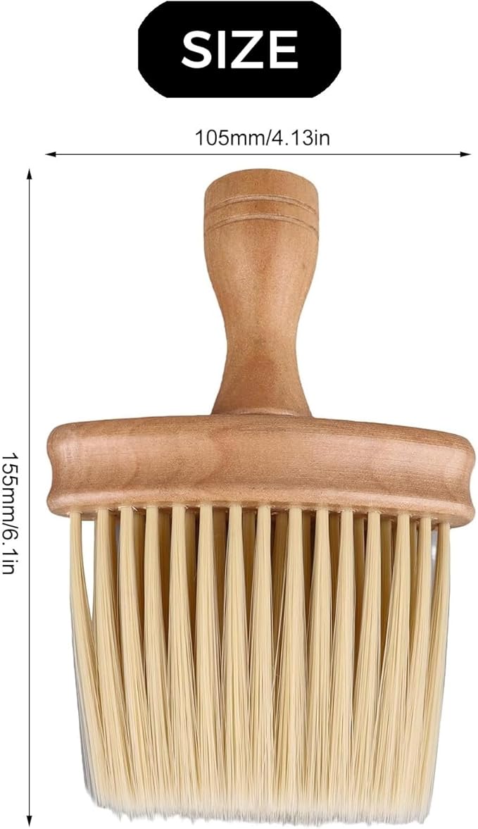 Keyboard Cleaning Brush, Double Sided Ultra Soft Dusting Brush for Piano Guitar Laptop Synthesizers, Wooden Handle Universal Instrument Brush
