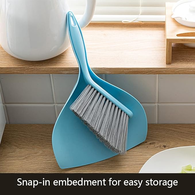 Small Broom and Dustpan Set Pan Broom Hand Broom Pan with Brush Set,Handheld Dustpan,Brush Pan for Table,Kitchen,Home
