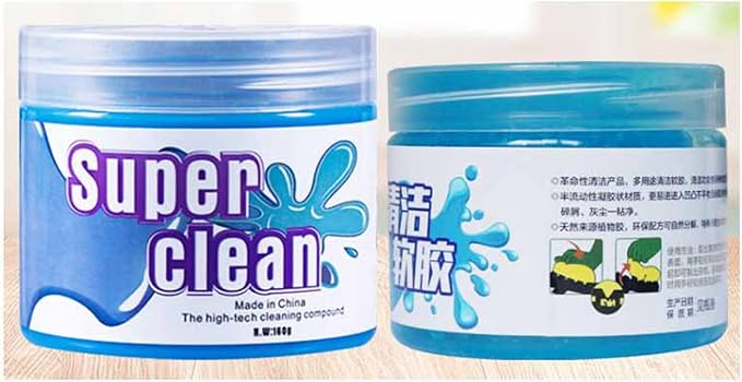 Tyenaza Dust Clean Clay, Keyboard Cleaning Gel Universal Dust Keyboard Cleaner for Car Laptop Keyboard Air Vents 5.6oz