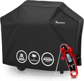 Grill Cover for Outdoor Grill 55 Inch – Bonus Meat Thermometer Included, Heavy Duty Waterproof BBQ Gas Grill Cover for Outside, UV & Fade Resistant, Compatible with Most 3–4 Burner Grills