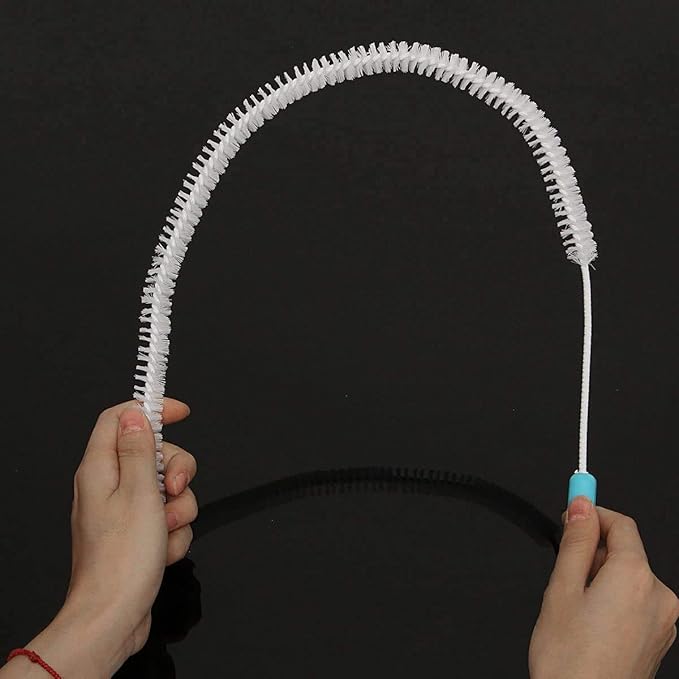 Jumper Joo Drain Snake Brush,Drain Brush for a Sink Drain, 28 inch (71cm), Sink Drain Brush Drain Clog Cleaning Brush,2pcs