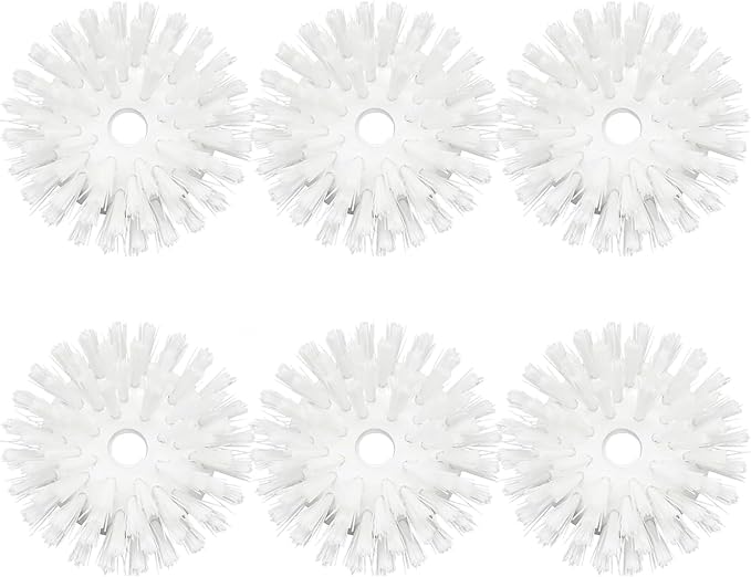 Palm Brush Refills for OXO Soap Dispensing Palm Brush, 6 Pack Palm Brush Replacement Head