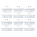 Nail Brush for Cleaning Fingernails, Nail Scrubber Brush, Toe Foot Hands Fingernail Brush Cleaner- Small Scrub Brush- All-Purpose Stiff Cleaning Brush (12 Pack, White)