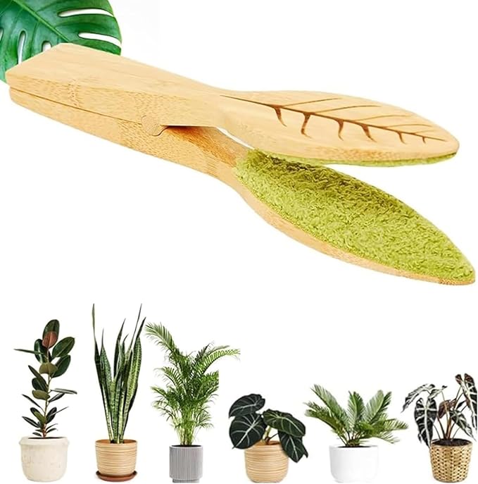 Leaf Cleaning Tongs, House Plant Leaf Cleaning Tongs,Leaf Cleaning Tools With Removable