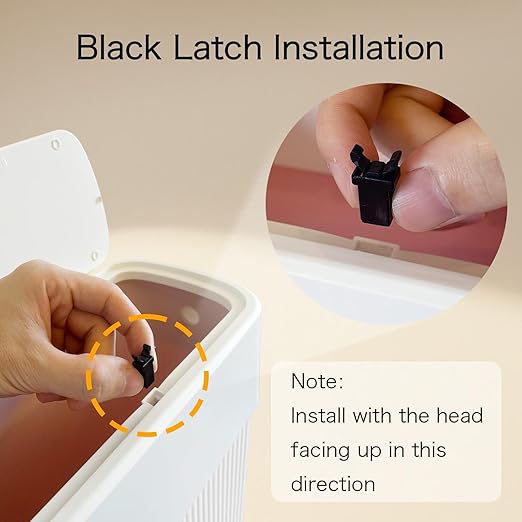 Bathroom Trash Can with Press Top Lid, 3.2 Gallon Slim Garbage Can for Kitchen Cabinet, 12L Dogproof Wastebasket Trash Bin for Office, Bedroom, Living Room, Home Countertop - White