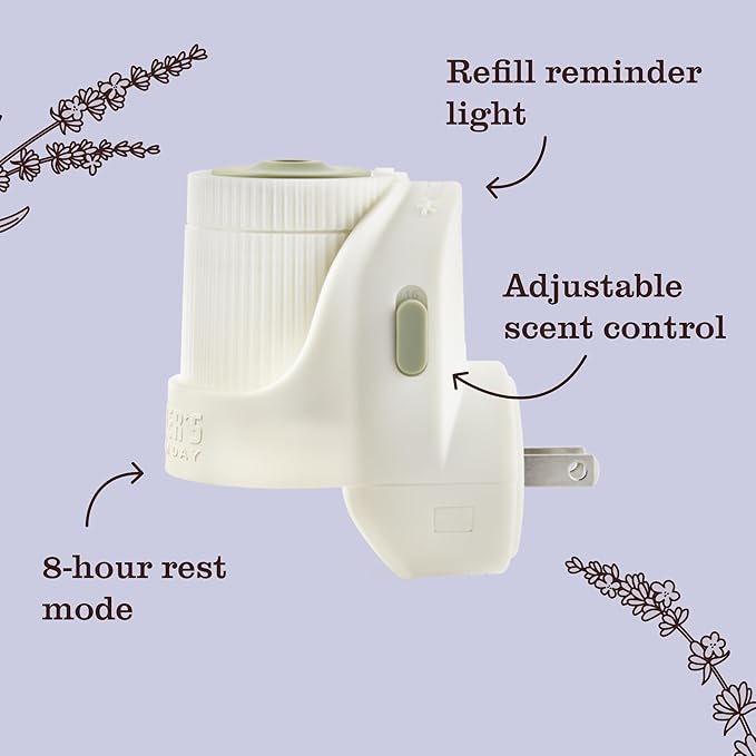 MRS. MEYER'S Clean Day Scented Oil Refills, Lavender, Contains 2 .67 fl oz Refills