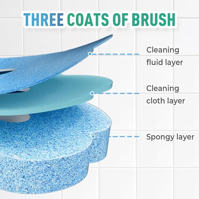 Disposable Toilet Brush, 2026 New Toilet Brush Holder, Compact Wall Mounted Toilet Brush for Modern Bathrooms, Hygienic Toilet Cleaner for Families (Lavender Flavor 6PCS)