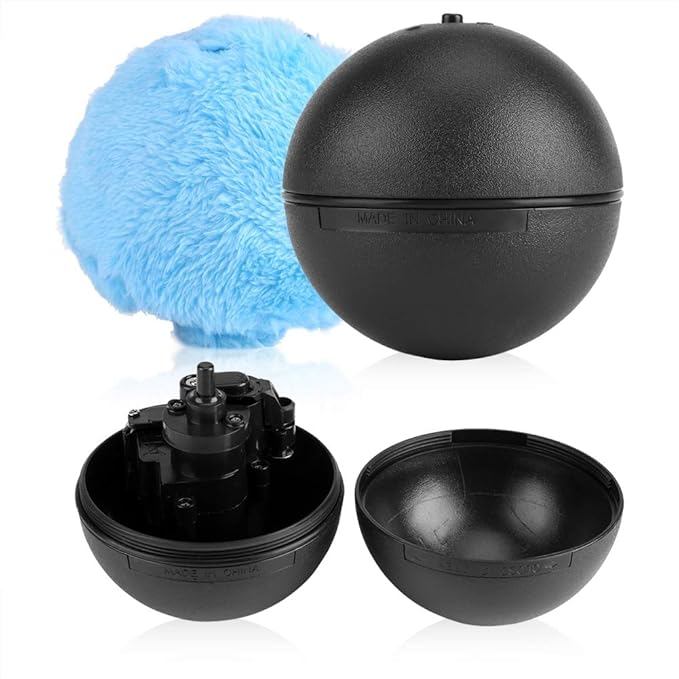 Topyond Mini Automatic Sweeping Ball, Cordless Vacuum Cleaner, Efficient Rolling Floor Sweeper for Hardwood and Carpet, Compact Robot Vacuum for Home