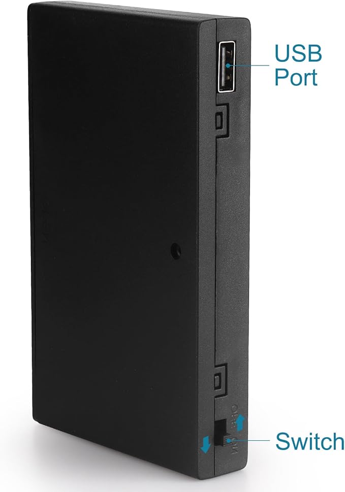 2 PCS 8 AA Battery Holder with USB Port,12V Battery Box Case,2PCS 8 x 1.5V AA Battery Holder Case