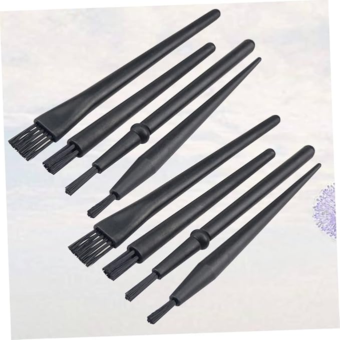 OUNONA 8-Piece Cleaning Brush Set Static Brush Kit for Electronics Keyboard Repair Cleaning Tools