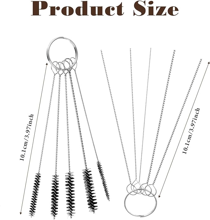 Cutting Torch Tip Cleaner Tool Kit Carburetor Cleaning Kit Welding Tip Cleaner Set for Welding Nozzles Carb Carburetor Jet Sprinklers and Stove Burner Shower Heads Orifices Wires Needles in Set