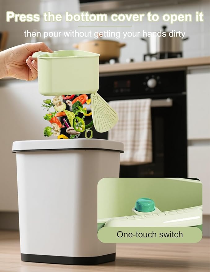 Suction Cup Sink Corner Rack Corner Sink Strainer Triangle Food Waste Catcher Press-to-Dump Drain Basket for Kitchen Sinks