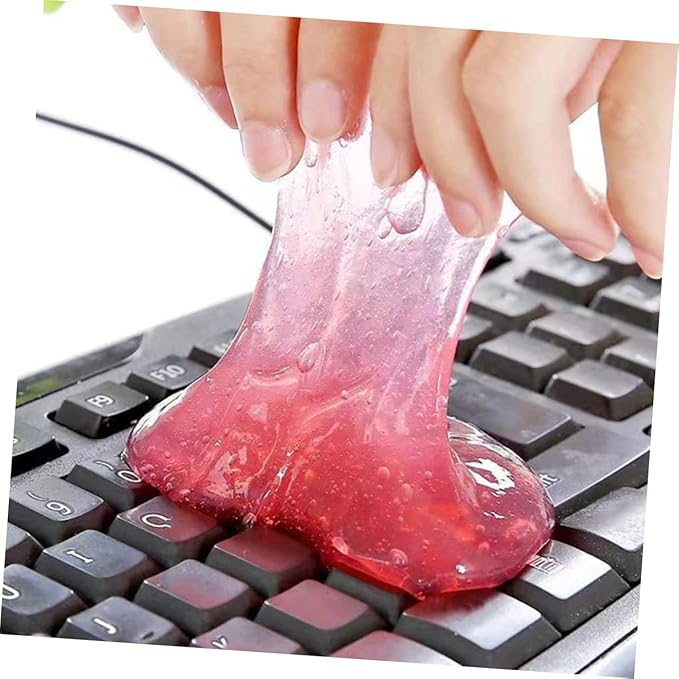 20pcs Keyboard Cleaning Gel Efficient Dust for Electronics Car Detailing Multi-Purpose Detailing Cleaning Gel for Laptop Computer Home Use