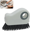 Groove Cleaning Brush, 2 in 1 Window Track Cleaning Brush with Built-in Mini Shovel - Multi - Functional Window Sill Cleaner Tool for Door/Window Grooves & Dead Corners