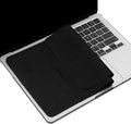 MUBUY-GOL 2 Pack Microfiber Liner Cleaning Cloth 13" with Screen Keyboard Imprint Protection, Laptop Keyboard Protector Compatible with MacBook Neo/Pro/AIR 13" and MacBook Pro 14"-Black